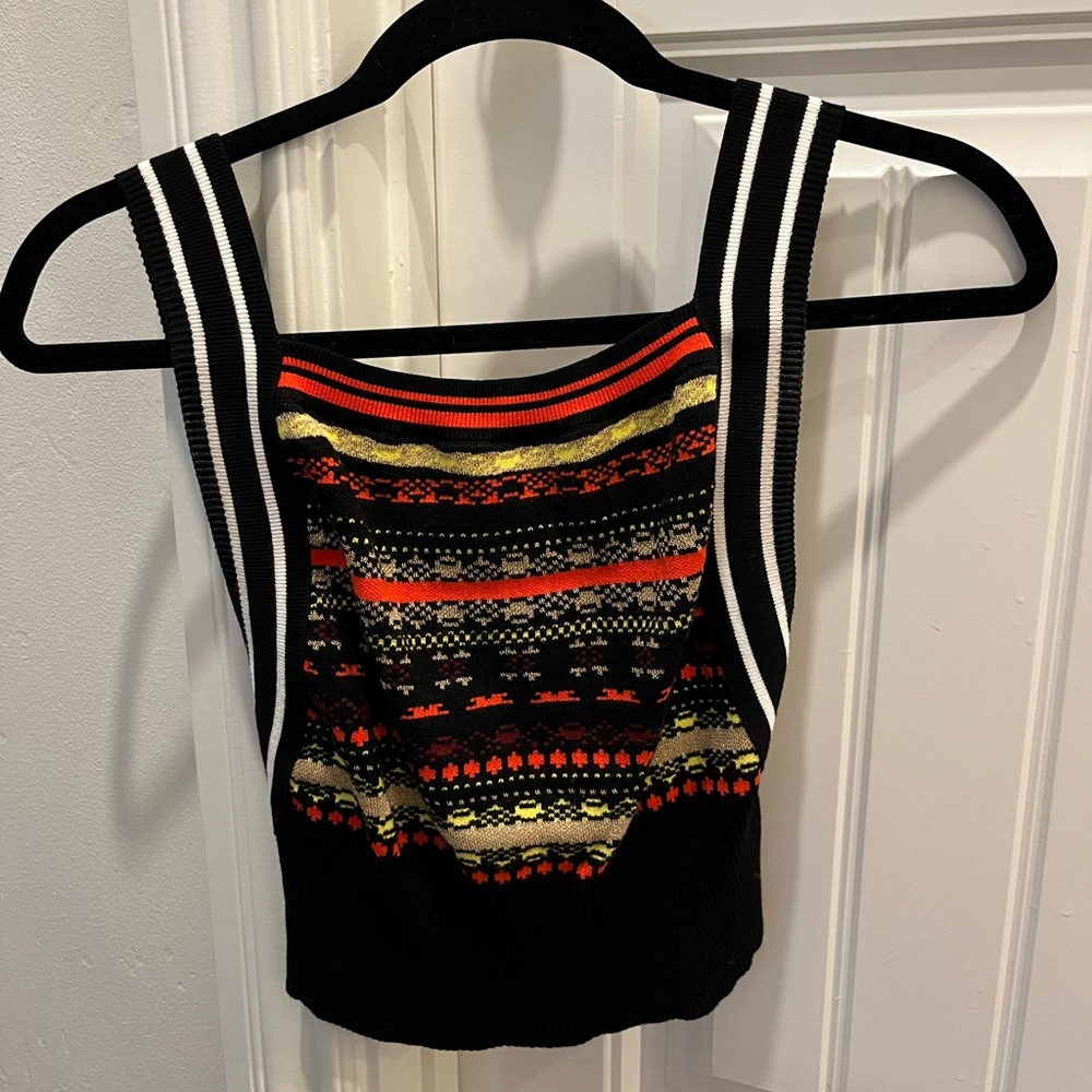 Dries Van Noten knit cropped tank top